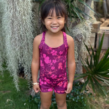 Load image into Gallery viewer, Keiki Romper - Plumeria - Phases Hawaii