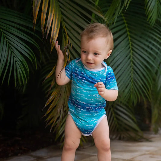Nalu - Baby Bamboo Onesie- Coco Moon