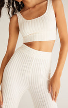 Load image into Gallery viewer, ZOE RIB TANK BRA- Bone - ZLT251388