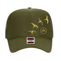 Iwa Trucker Hat - Olive/Gold  - Na Koa