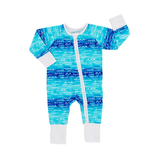 Nalu - Baby Bamboo Coverall - Coco Moon