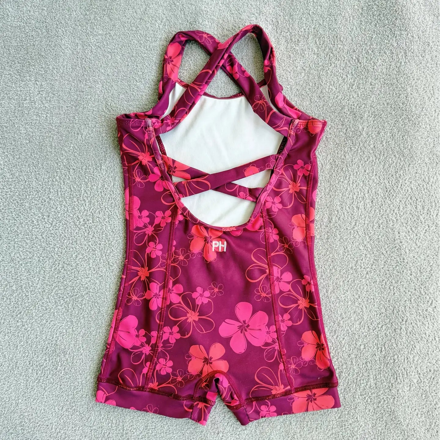 Keiki Romper - Plumeria - Phases Hawaii
