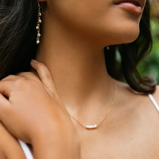 69 - Jennifer Petite Bar Necklace- Kiele