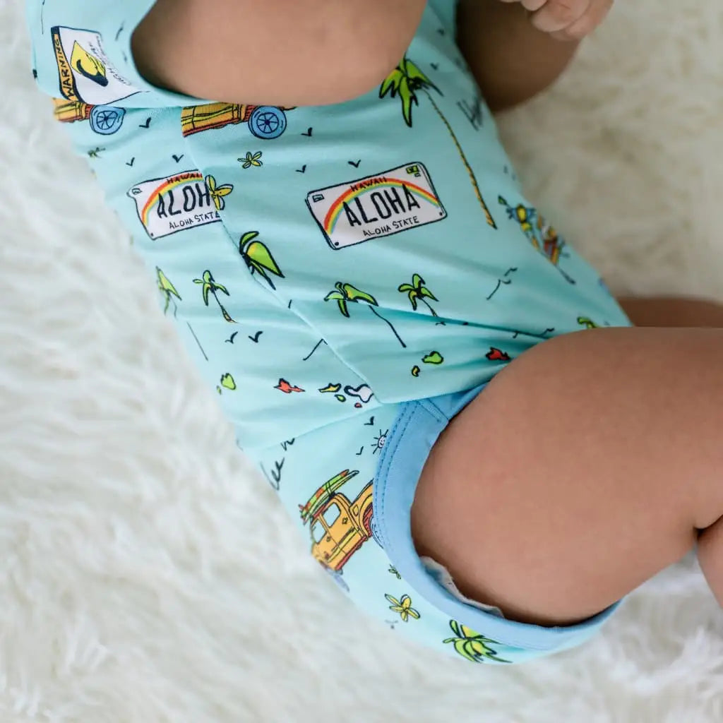 We Go Holoholo - Baby Bamboo Onesie- Coco Moon
