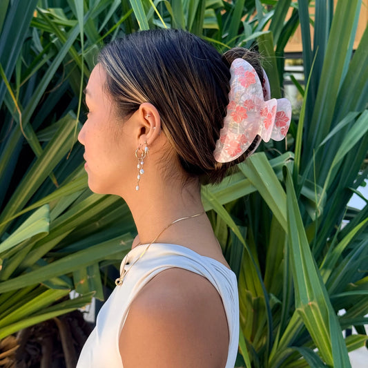 Bombucha ORICHID Lei Hair Claw- PhasesHawaii