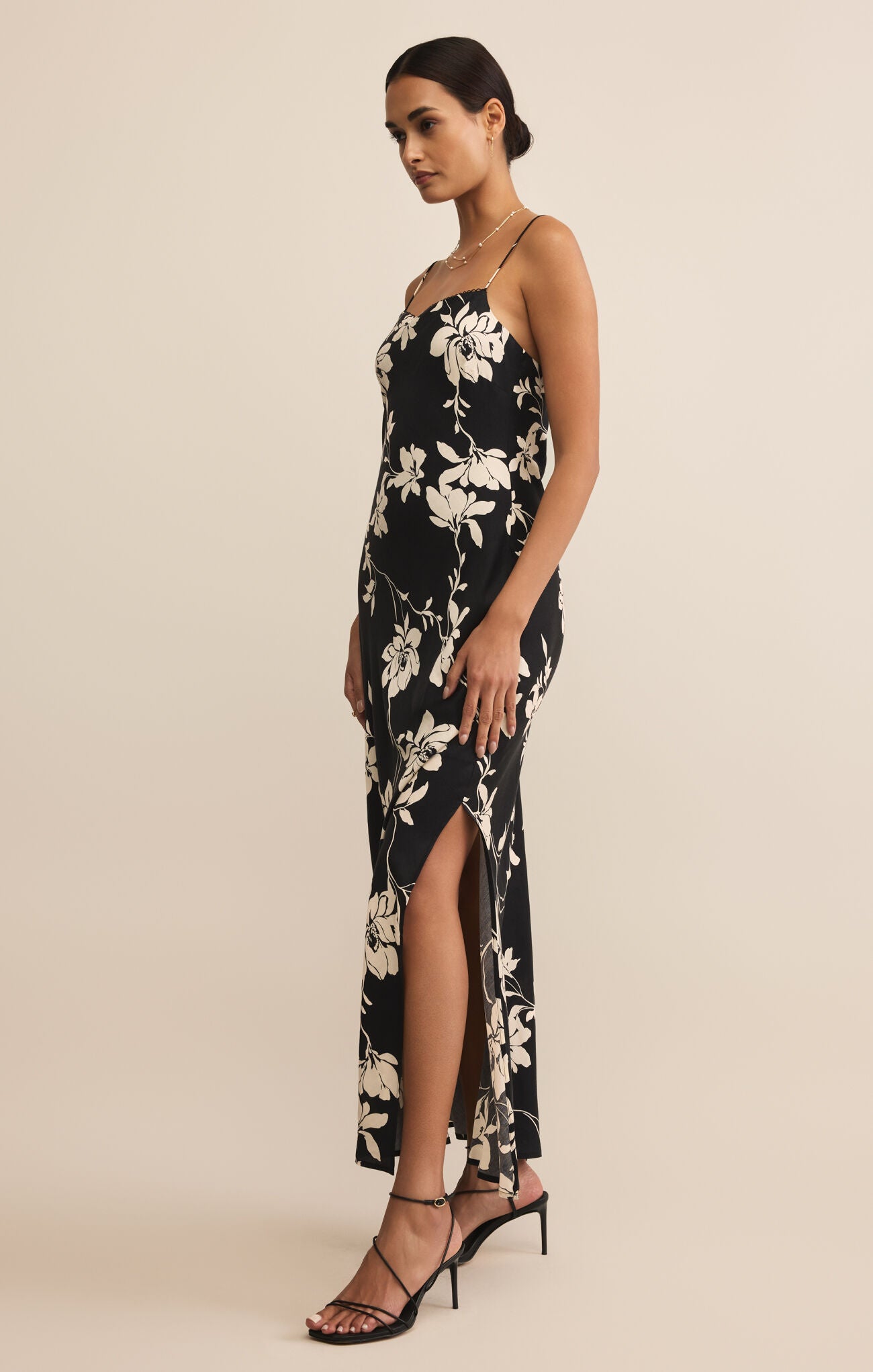 Cielo Clea Floral Midi Dress- ZSUPPLY