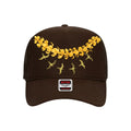 Pua x Iwa Trucker Hat- Brown - Na Koa Brand