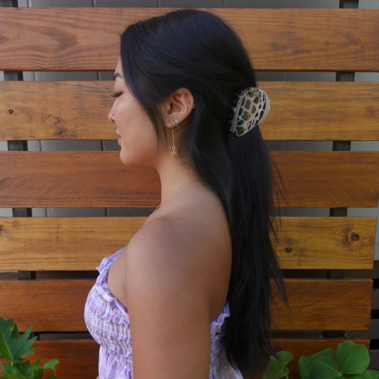 Hebrew Shell Hair claw