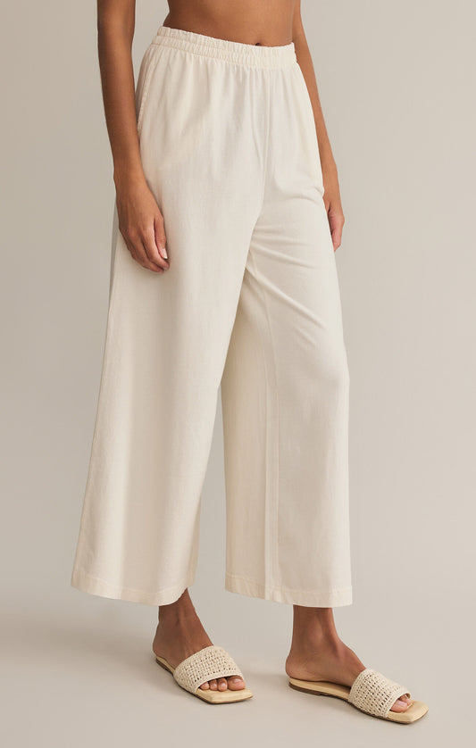 SCOUT JERSEY FLARE PANT- SEA SALT - ZP212567