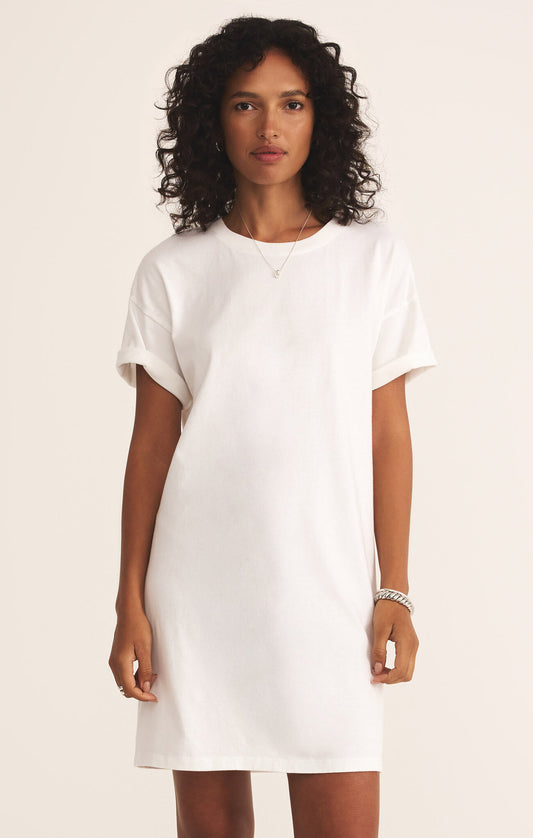SWAY MINI DRESS- WHITE - ZD252749