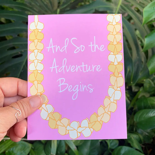 Puakenikenikeni So the Adventure Begins Card - DSD