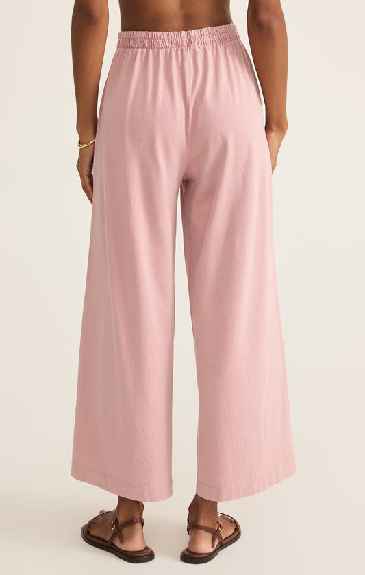 SCOUT JERSEY FLARE PANT- PINK SMOKE - ZP212567
