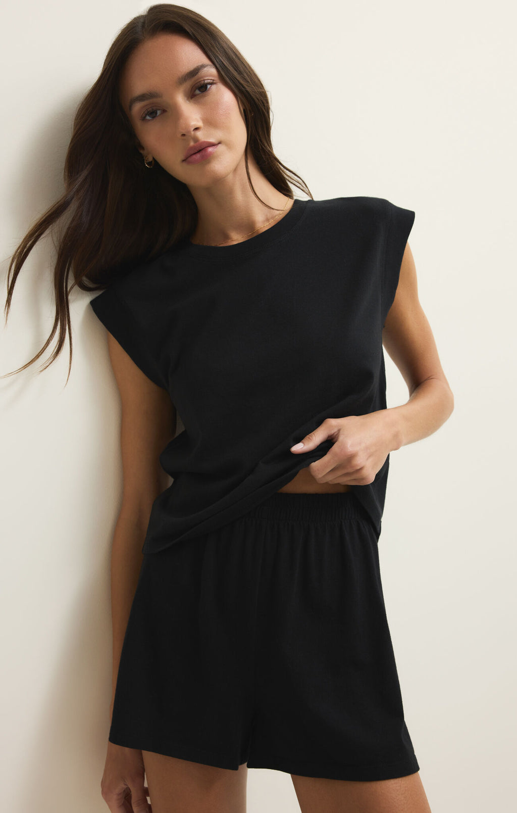 Camino Jersey Top - True Black - ZSUPPLY - ZT261159