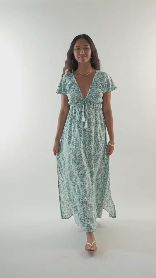 Leilani Dress - Brisa Teal