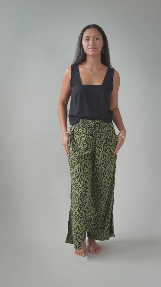 Malta Pant - Petaline Black