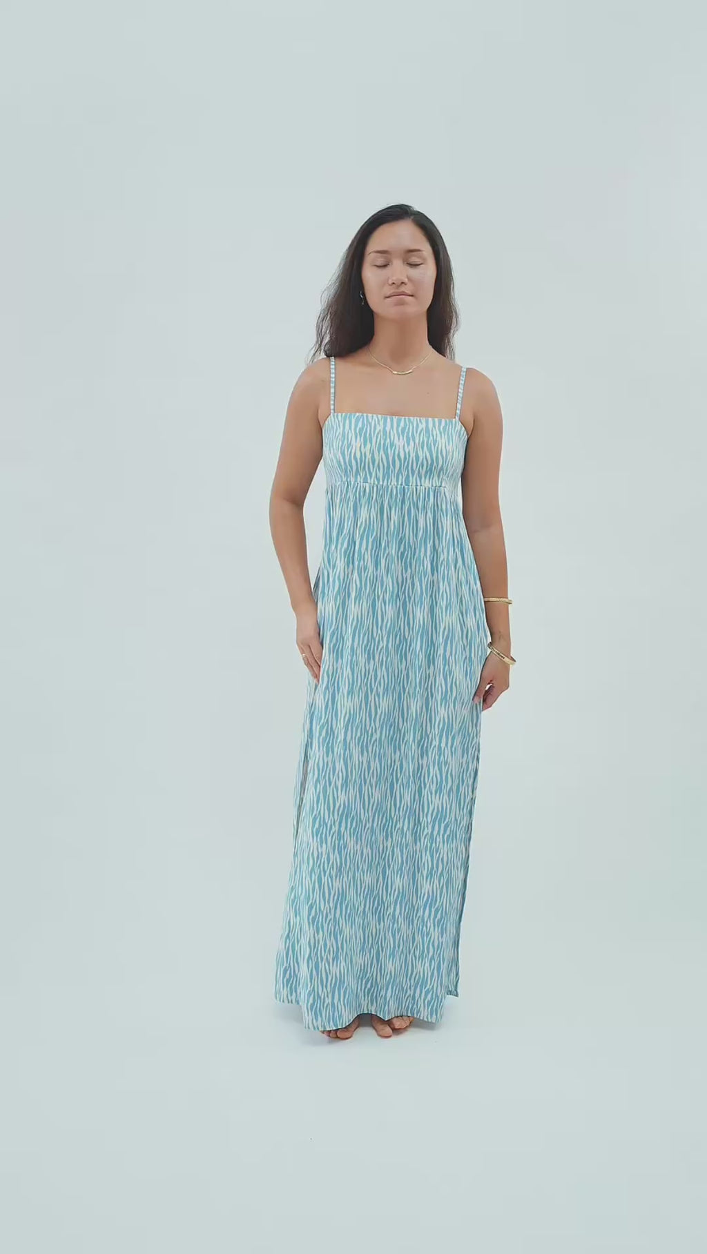 Lumi Dress - Wild Blue