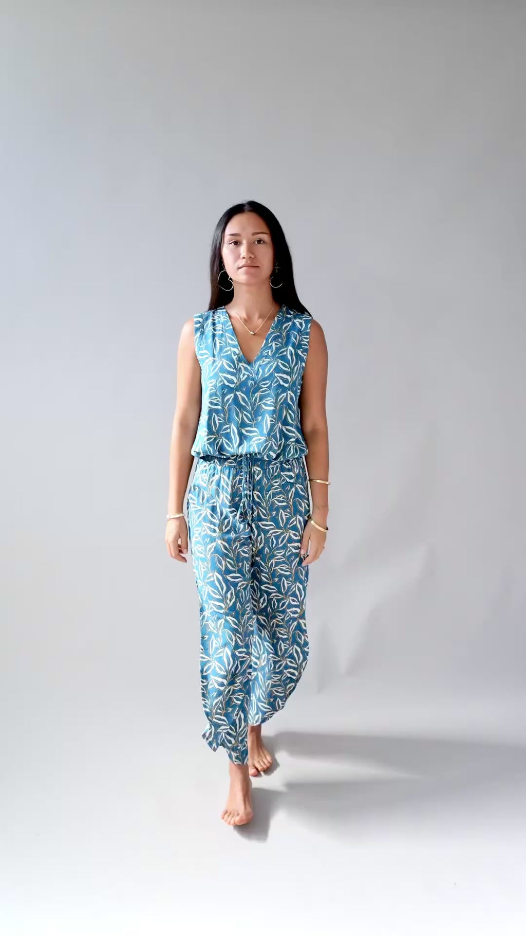 Haven Pant (Short Length)- Lauris Petrol