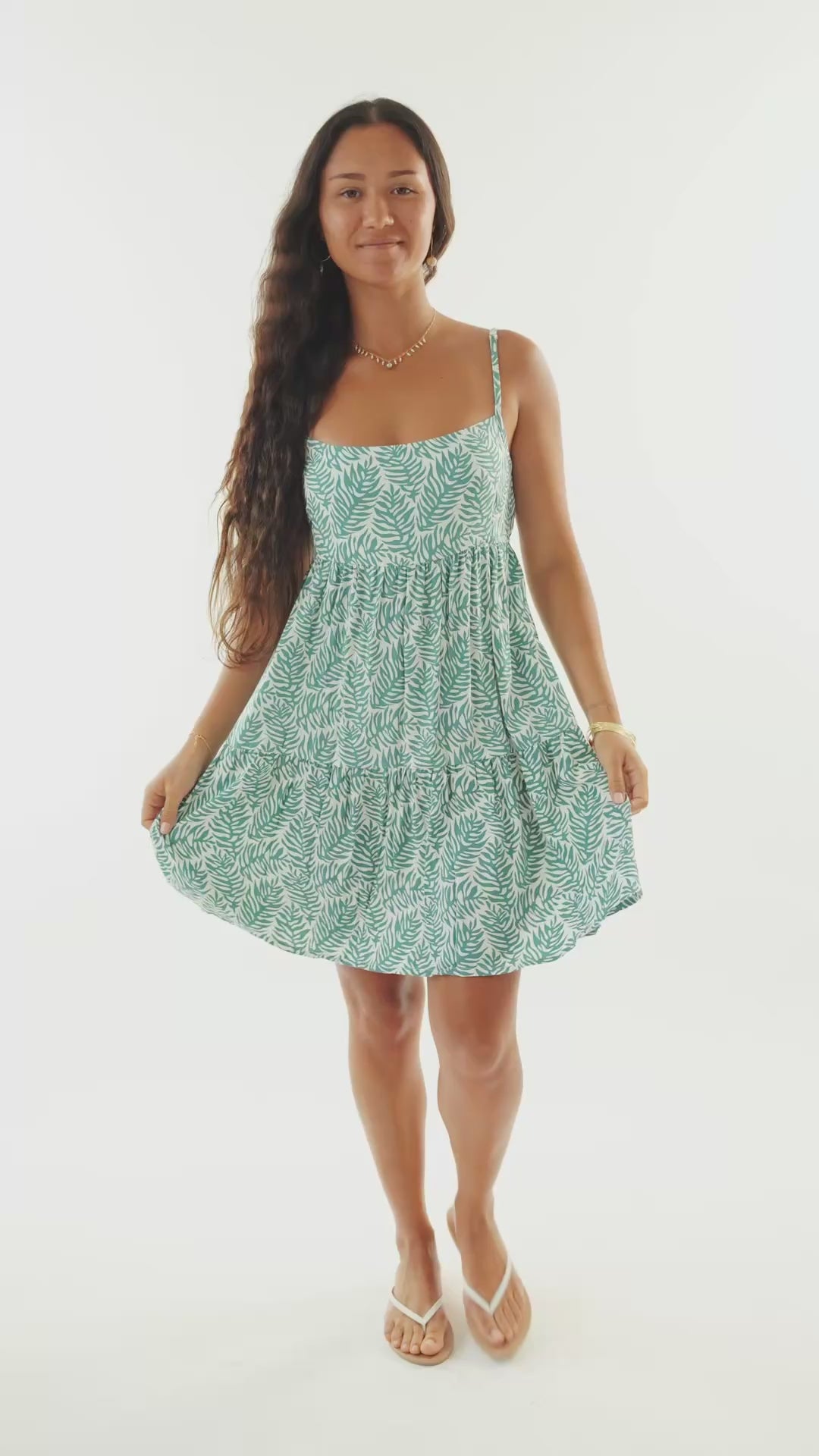 Oceanna Dress - Brisa Teal