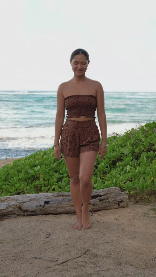 Bandeau Yara Top - Granelli Cocoa