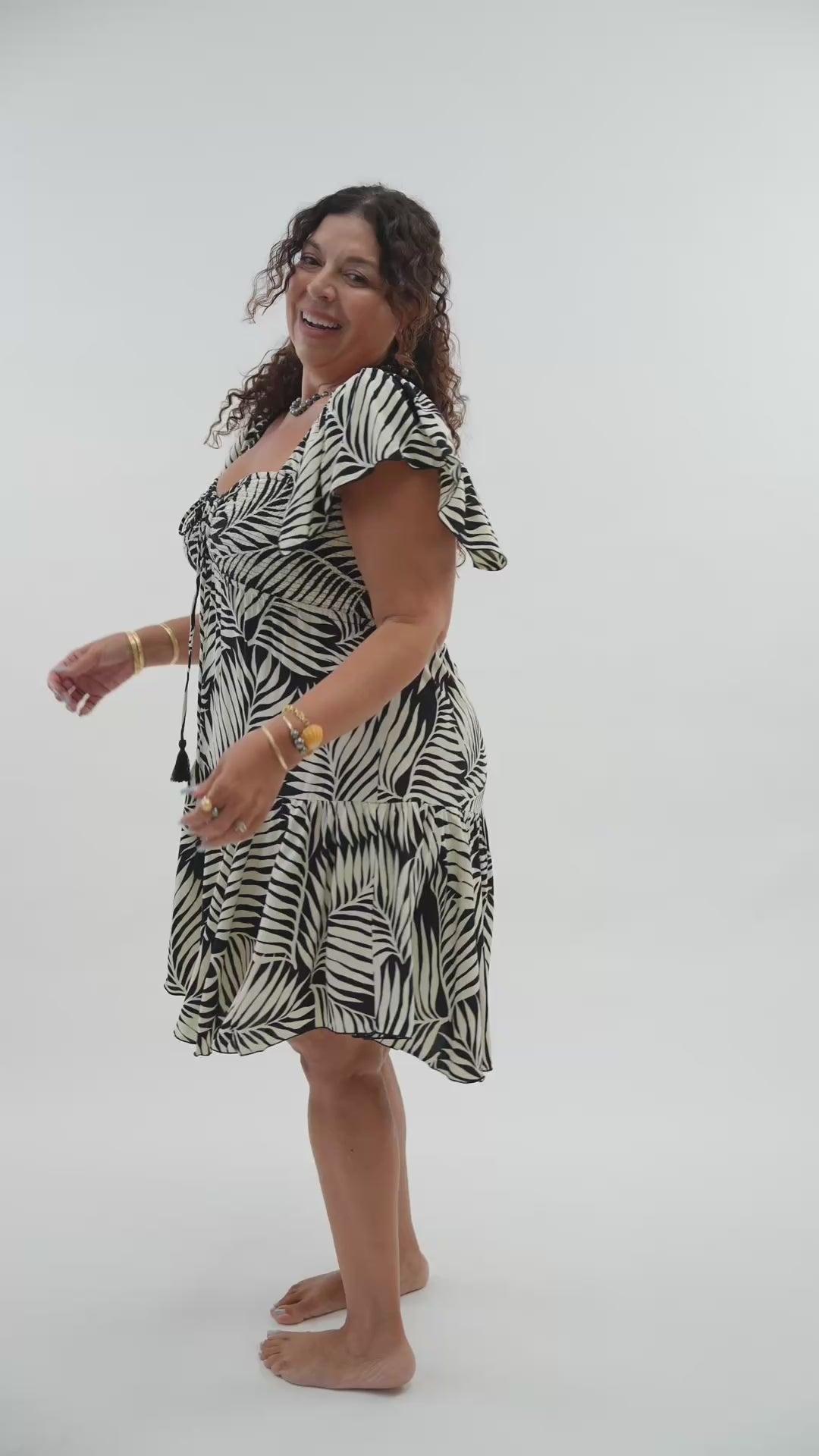 Passione Dress - Drift Black