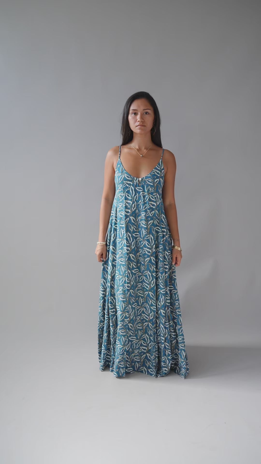 Bodrum Dress - Lauris Petrol