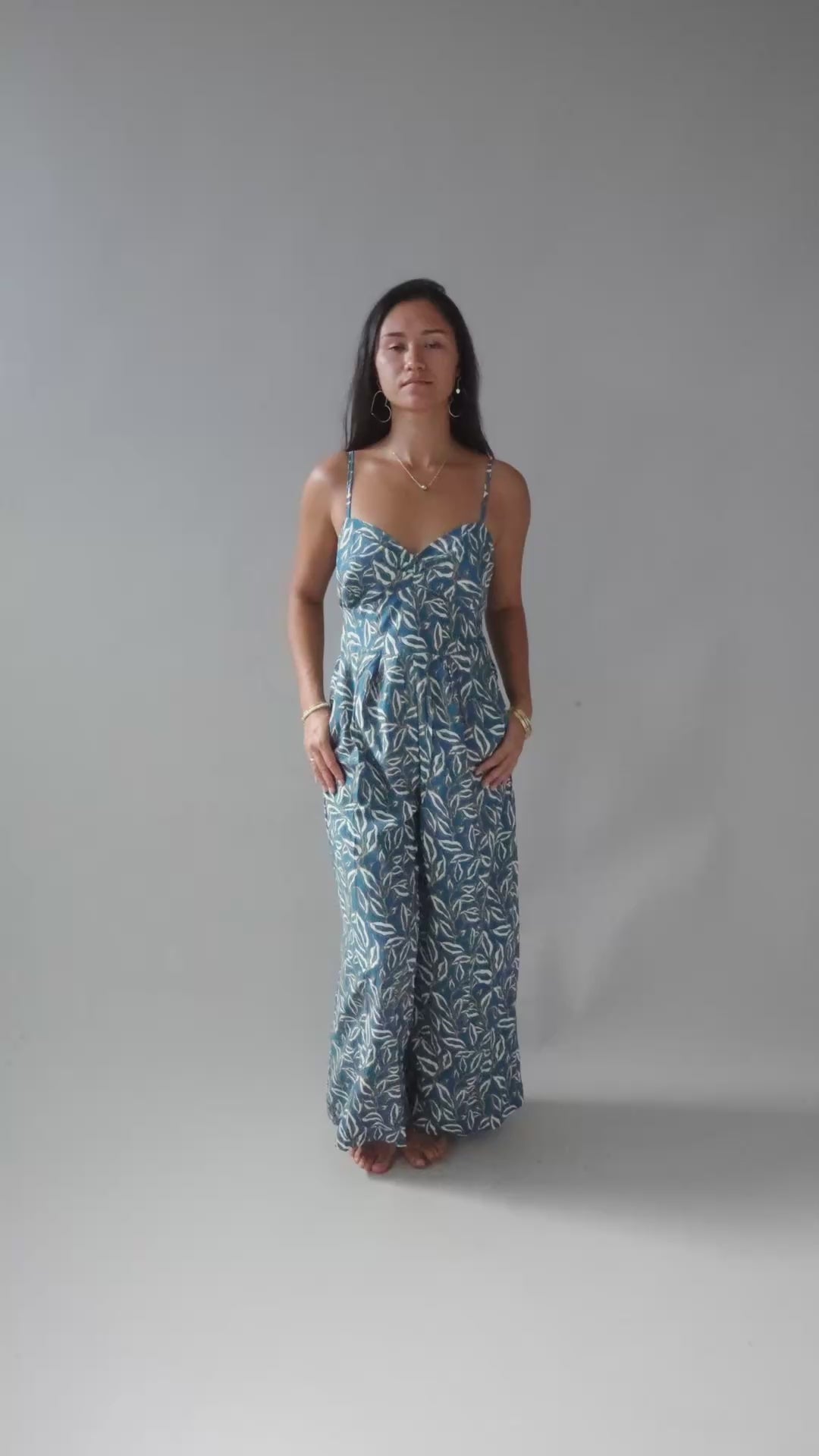 Morena Jumpsuit - Lauris Petrol