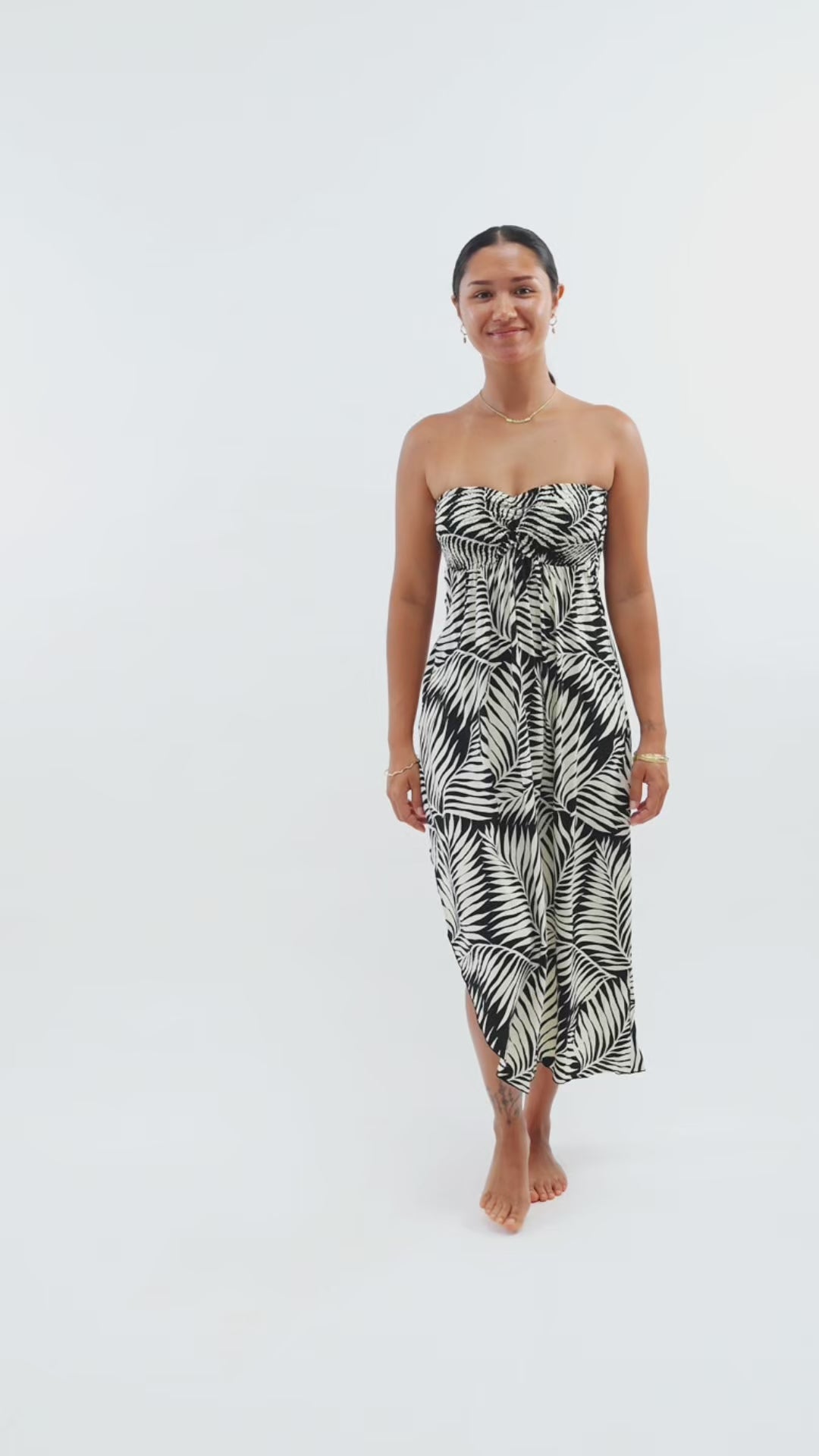 Shayla Dress - Drift Black