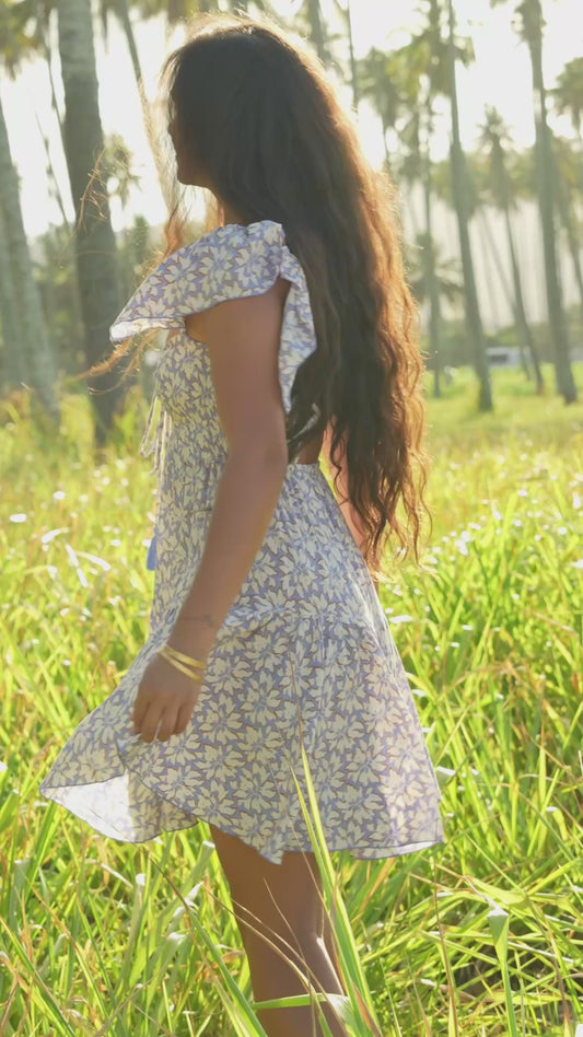 Quinn Dress - Bloomcrest Lavender