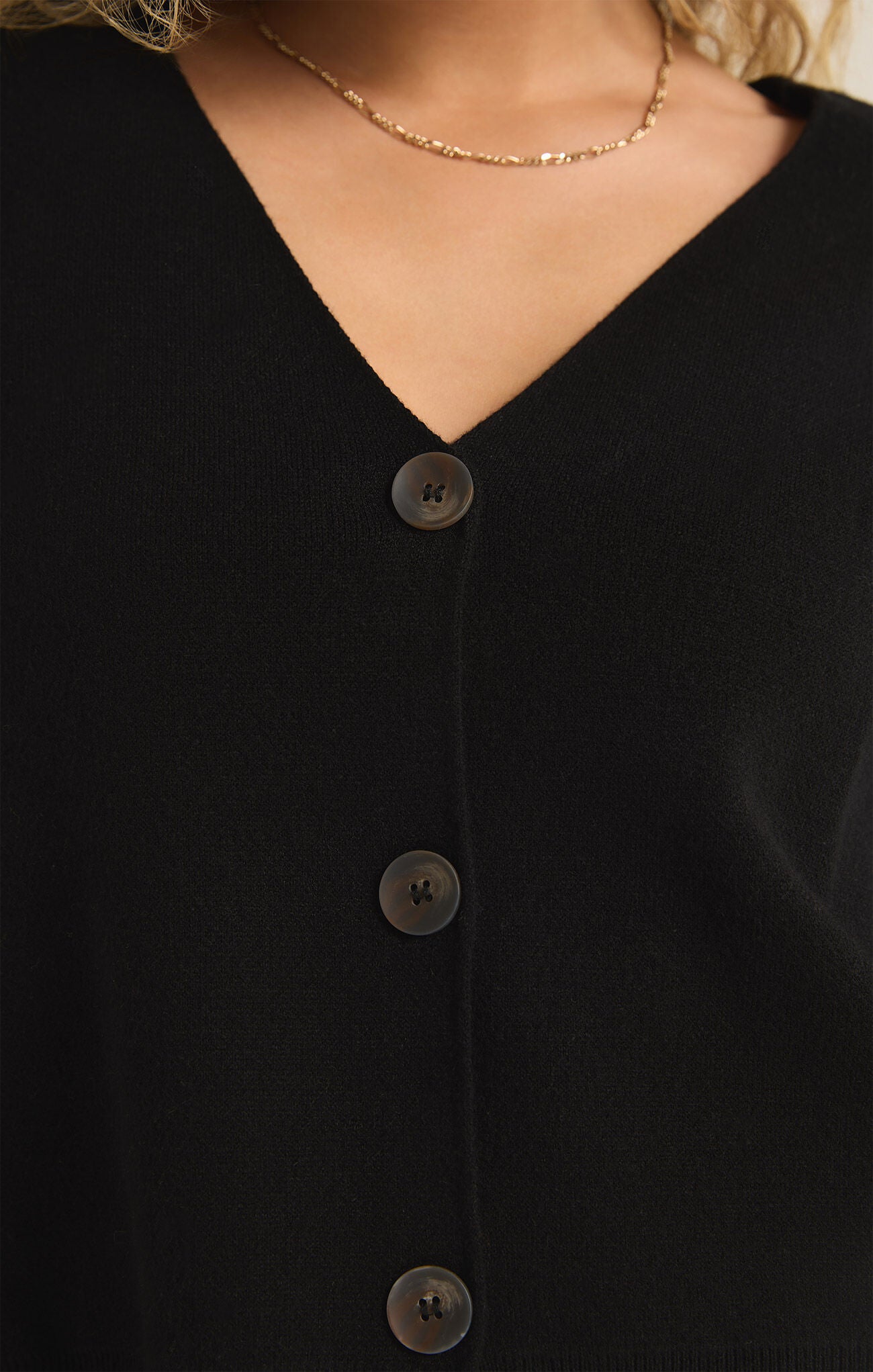 Estelle Cardigan- Black - Z Supply ZW241245