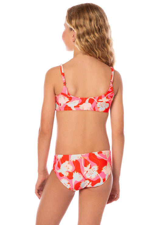 FLORAL RUSH UTAH GIRLS SWIMWEAR- PT4005KKB502 - MAAJI KIDS
