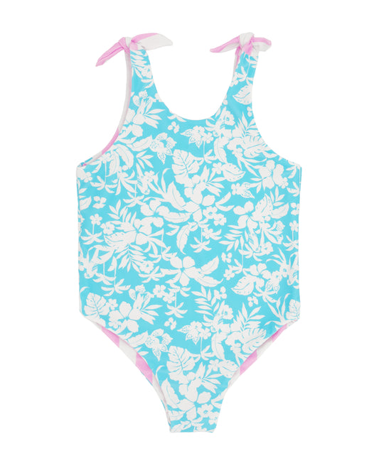Skye Reversible One-Piece - Pop Pink - Feather 4 Arrow
