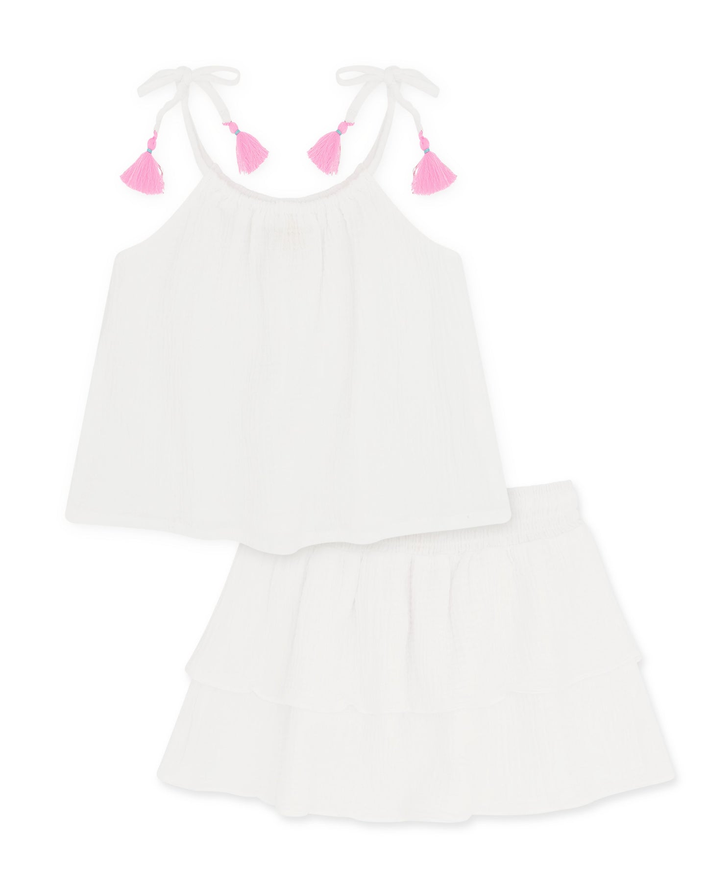 Cha Cha Cha Set - White - F4A
