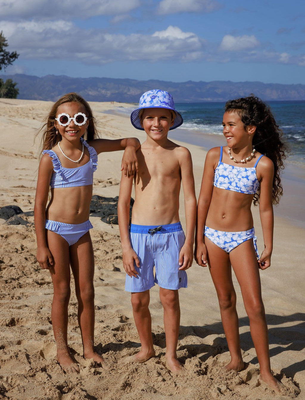 Strands Bikini - Aloha Days- Marina Blue - Feather 4 Arrow