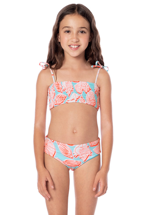 AUSTRALIAN REEF BELLY GIRLS SWIMWEAR - PT4016KKB002 - MAAJI KIDS