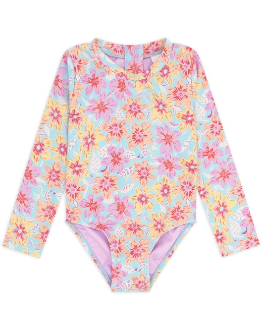 Wave Chaser Surf Suit- Crystal Blue - F4A