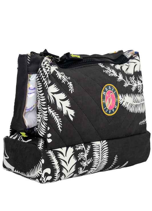 Midnight Palm Coral Pockets