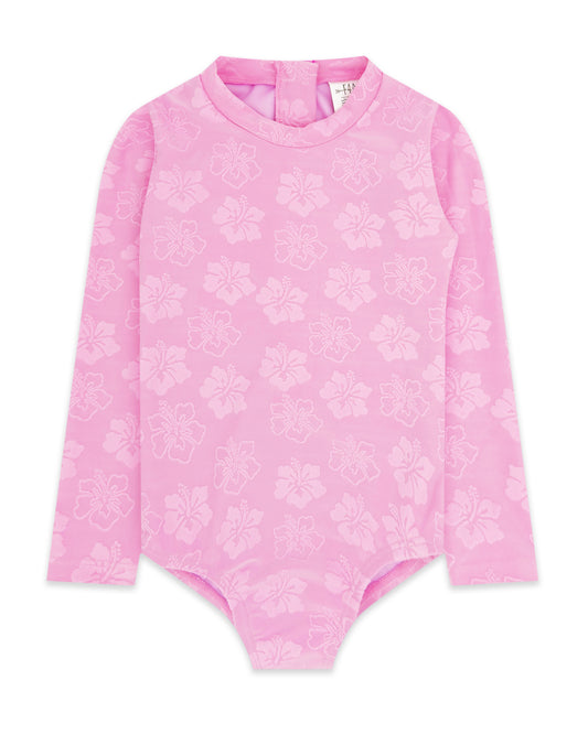 Wave Chaser Surf Suit - Pop Pink - F4A