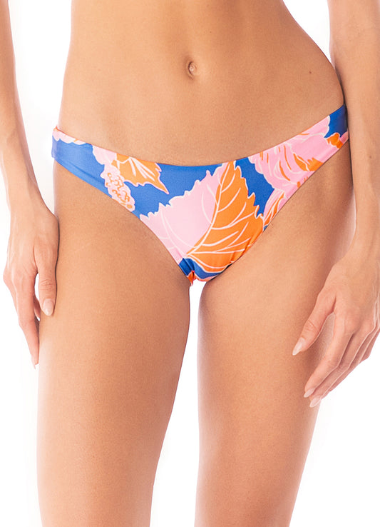 Magnolia Mirage Flirt Low Rise Thin Side Bikini Bottom - MAAJI